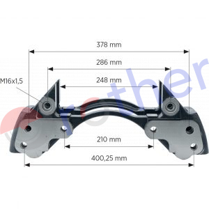P014107024 - Portapinzas Knorr SN7 Mercedes Delantero