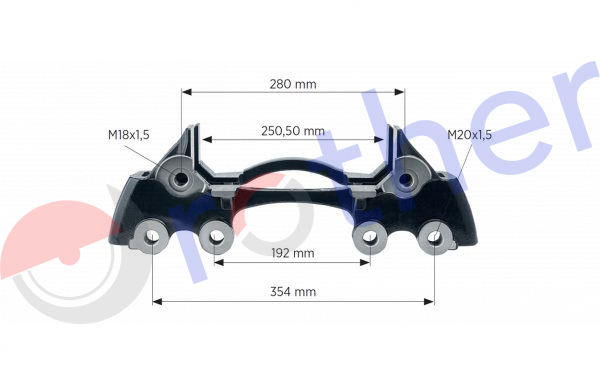 P015002526 - Portapinzas Meritor D3