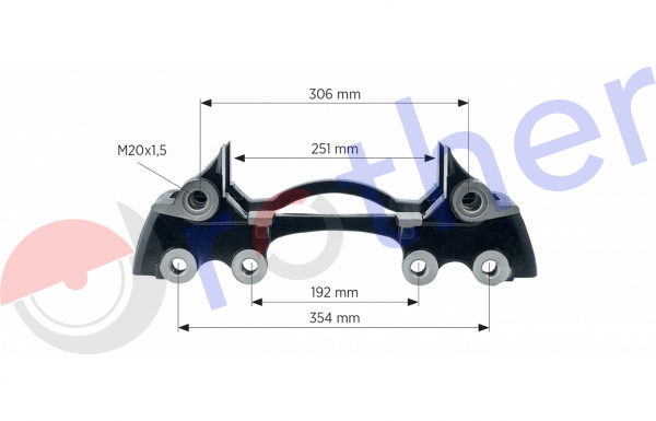 P015003548 - Portapinzas Meritor D LISA
