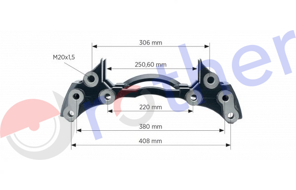 P015006570 - Portapinzas Meritor ELSA 1