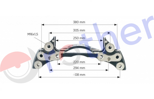 P015007545 - Portapinzas Meritor Elsa 2