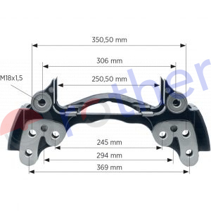 P015007572 - Portapinzas Meritor Elsa 2