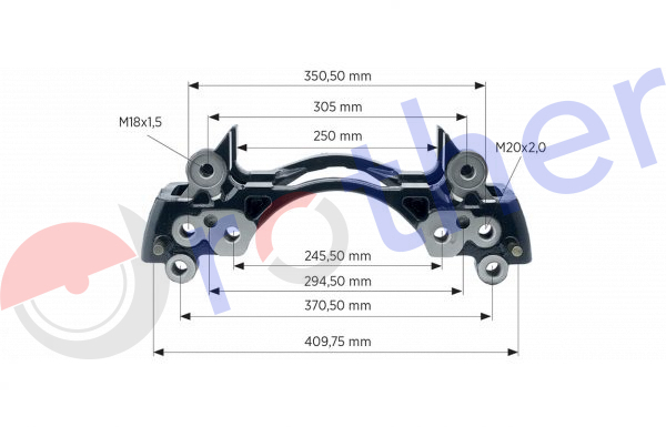 P015009728 - Portapinzas Meritor ELSA 225