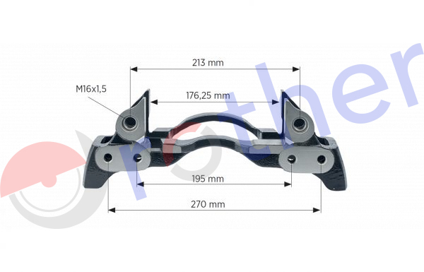 P016017005 - Portapinzas Wabco PAN17