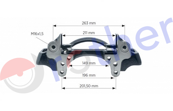 P016019013 - Portapinzas Wabco PAN19-1