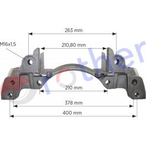 P016022003 - Portapinzas Wabco PAN22-1