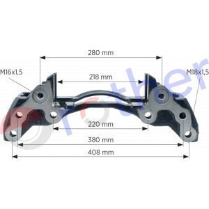 P016032001 - Portapinzas Wabco MAXX22