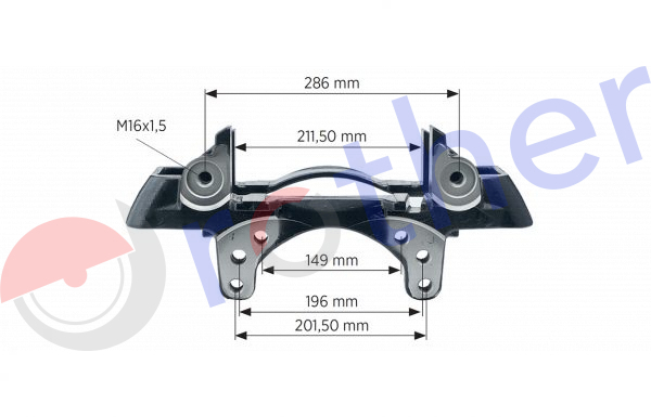 P016032006 - Portapinzas Wabco MAXX22T