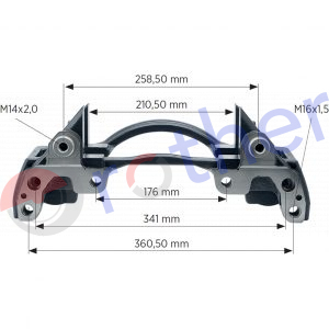 P018005016 - Portapinzas Haldex Modul X DB19