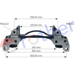 P018005056 - Portapinzas Haldex Modul X DB19
