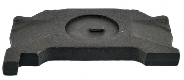 K16017606 - Placa empujadora izquierda con perno Wabco PAN17